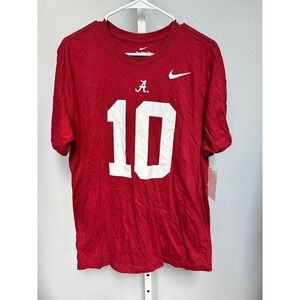 Nike Alabama Crimson Tide Jones #10 Football T-Shirt College Team- BNWT $30